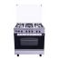 بوتجاز غاز يونيون اير، 5 شعلات، ستانلس ستيل- C6080SS-AC442-IF