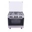 Unionaire Free Standing Gas Cooker, 5 Burners, Stainless Steel- C6080SSAC186F