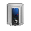 Universal Caesar Gas Water Heater, 6 Liters, Blue Silver