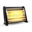 Grouhy Electric Heater, 4 Candles, 2000W, Black - GKi2050MPR