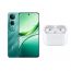  فيفو V50 لايت، 256 جيجا، رام 8 جيجا، شبكة  4G LTE، شريحتين اتصال - اخضر سيلك مع سماعات اذن لاسلكية ريدينجتون ايربودز برو الجيل التاثي - ابيض