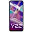 Vivo Y22 Dual Sim, 64GB, 4GB RAM, 4G LTE - Starlite Blue