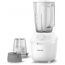 Philips 3000 Series Countertop Blender with Mill, 1 Liter, 450 Watt, White - HR2041-16