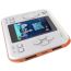 Wanle Built-in Video Handheld Gaming Console with Power Bank, 8000mAh, White/Orange - D-12