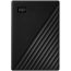 Western Digital My Passport External Hard Disk Drive, 2TB, Black - WDBYVG0020BBK with 1 Year Warranty