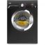 Zanussi Front Loading Digital Washing Machine, 8 KG, Black - ZWF81251BX