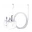 USB-C Power Adapter With Type-C To Lightning Cable 20W White
