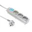 iLock Socket Extension, 3 Outlets, 250 Volt- White
