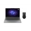 Lenovo LOQ Essential 15IAX9E - 83LK003TPS Gaming Laptop, Intel Core i7-12650HX, 512GB SSD, 16GB RAM, 15.6 FHD, IPS, NVIDIA GeForce RTX 4050 6GB, FREEDOS - Luna Grey with Lenovo WL150 Wireless Mouse, Black