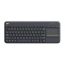Logitech Wireless Touch Keyboard, Black - K400 Plus