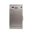White Point Dishwasher, 10 Persons, 5 Programs, Silver - WPD 105 DS1