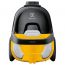 Electrolux CompactGo Bagless Canister Vacuum Cleaner with Attachments, 1600W - Black and Yellow