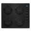 Zanussi Built-In Gas Hob, 4 Burners, Black Glass, 60 cm - ZGO62414BA