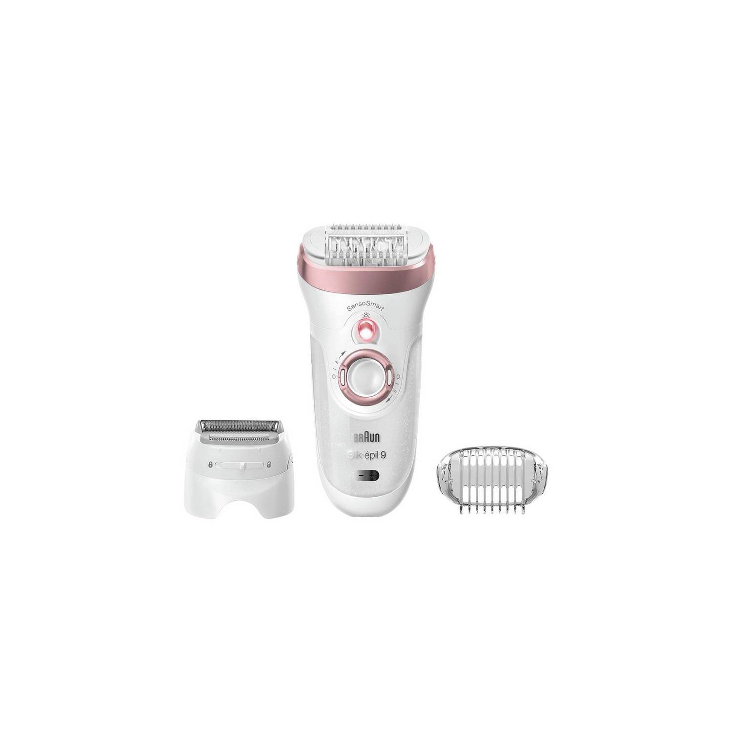 Braun Silk-epil 9 Wet & Dry Epilator for Women, White - SES9-720, Best  price in Egypt