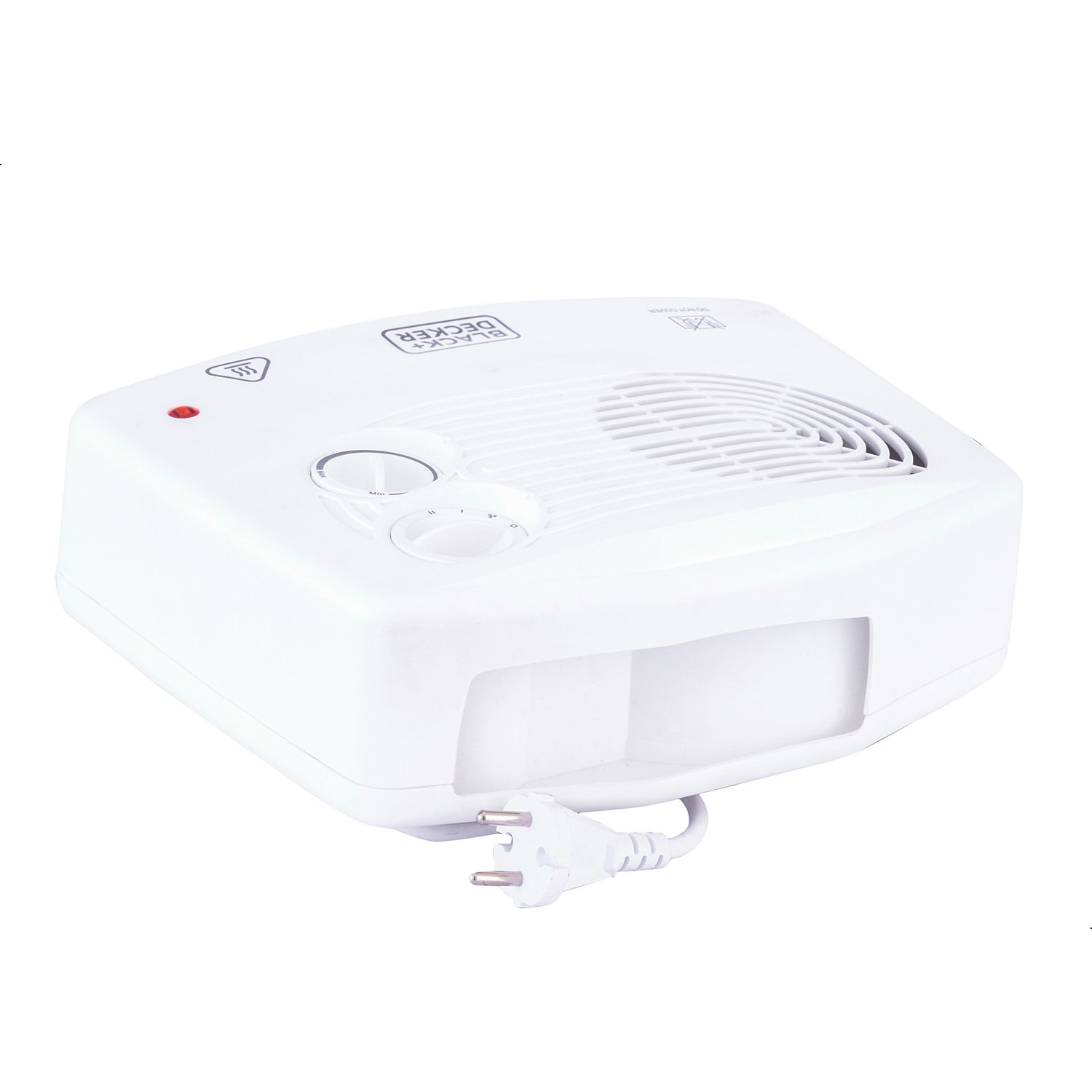 Black + Decker Electric Fan Heater, 2400 Watt, White HX230 Best