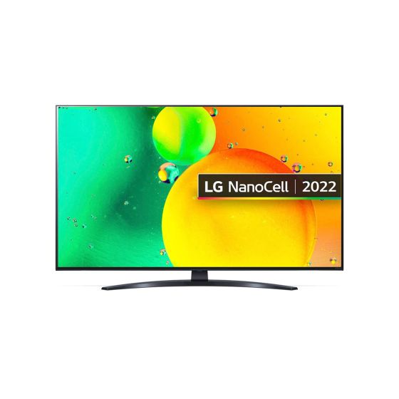 تلفزيون سمارت ال جي 55 بوصة LED بتقنية خلايا النانو، دقة 4K UHD بريسفير داخلي - 55NANO796QA
