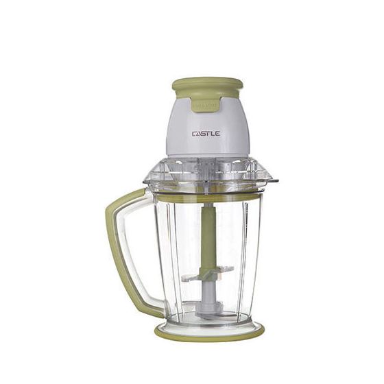Castle Chopper, 1.5 Liters, 500 Watts, White and Green - FC1050