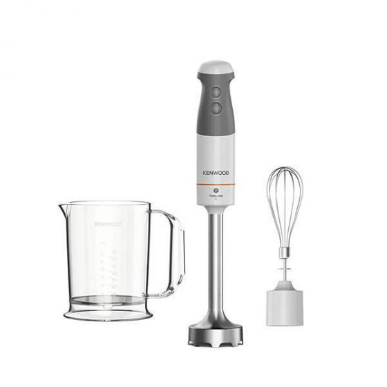 Kenwood Triblade XL Hand Blender with Attachments, 850W, White - HBM40.002WH