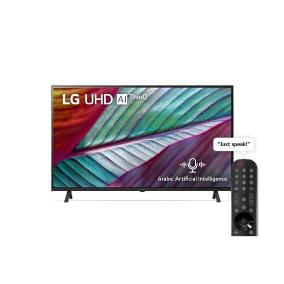 LG 43 Inch 4K UHD Smart LED TV with Built-in Receiver - 43UR78006LL