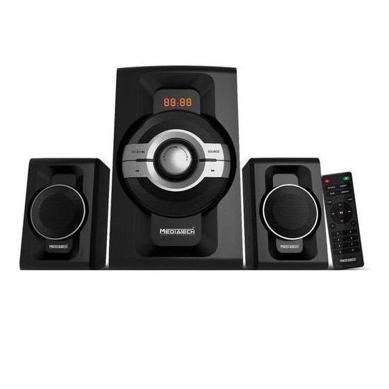 Media Tech Subwoofer, 3 Pieces, Black - MT854