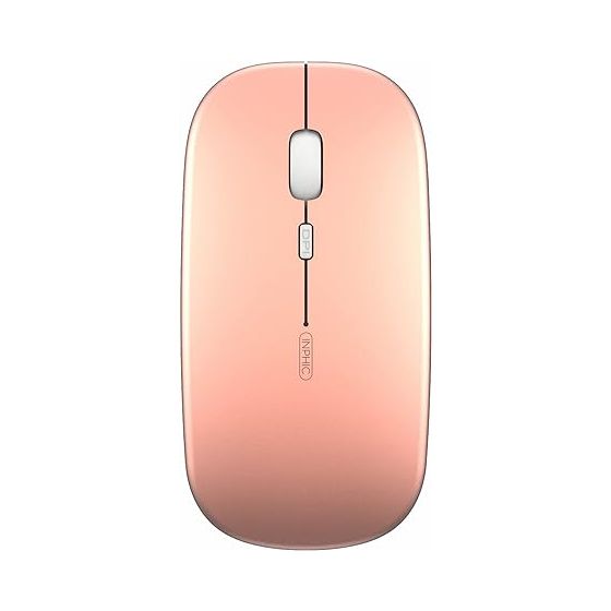 INPHIC Wireless Mouse, Rose Gold - FBA_P-M1 Gold