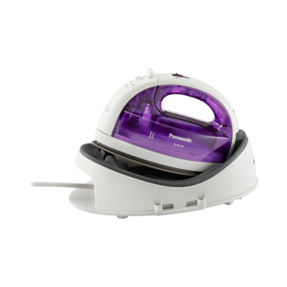 Panasonic Cordless Steam Iron, 1550 Watt, Purple - NI-WL30