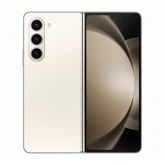 Samsung Galaxy Z Fold 5, 512GB, 12GB RAM, Dual SIM, 5G - Cream