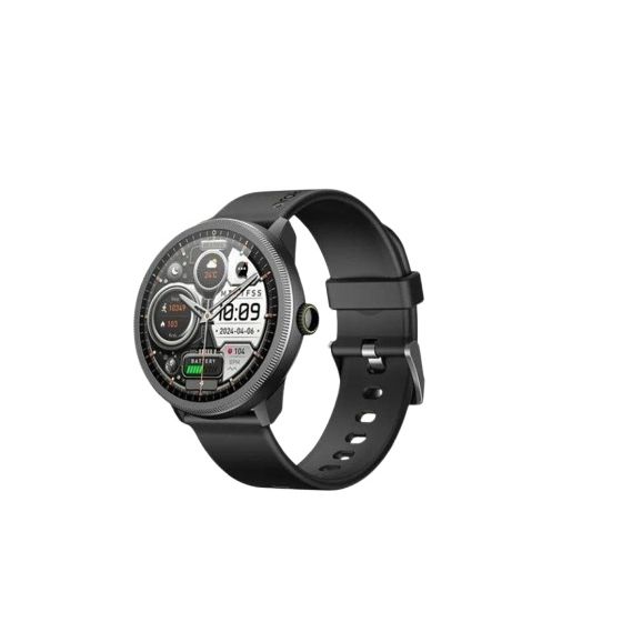 ساعة سمارت اورايمو ووتش 5R، مقاس 1.43 بوصة، هيكل وسوار اسود - OSW-820