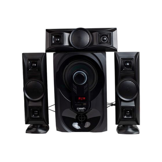 Crash Subwoofer 3.1 Wired Home Theatre, Black - ED 70000