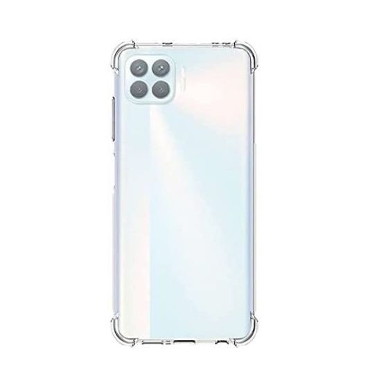 StraTG Back Cover for Oppo A73 2020 and F17  - Transparent