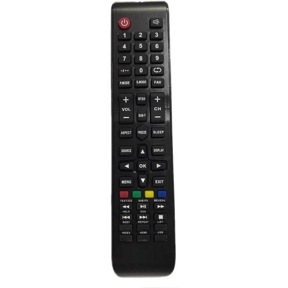 ريموت كنترول لتلفزيون سمارت بريفيكس prix520 - اسود