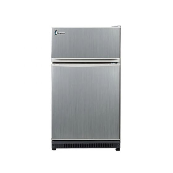 Penguin Luxury Hairline Mini Bar Refrigerator, 150 Liters, Silver - FG200