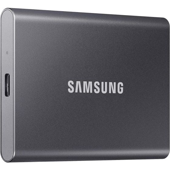 هارد SSD خارجي سامسونج، 1 تيرا، رمادي - MU-PC1T0T