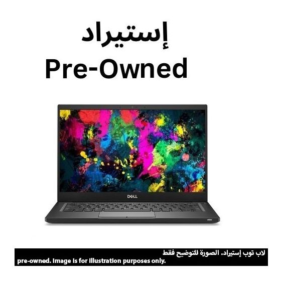 Dell Latitude 7390 Laptop, Intel Core i7- 8650U, 256GB SSD, 8GB RAM, 13.3 Inch HD Display, Intel HD Graphics 620, Windows 10 Pro-Black, (Pre-Owned), Grade A, 6 Months Warranty
