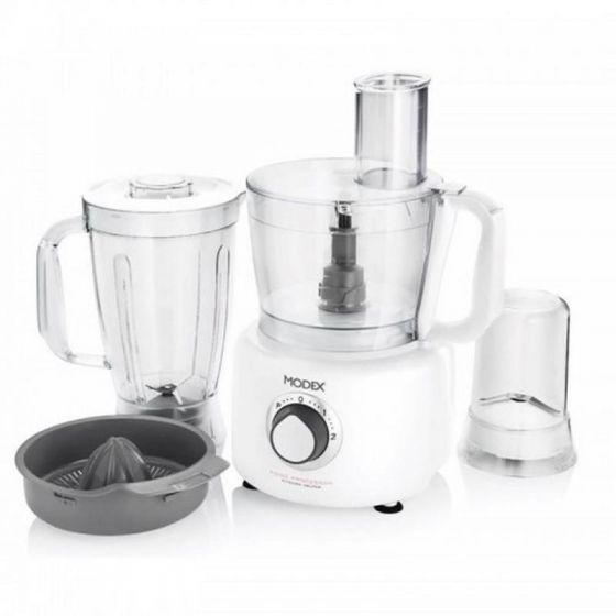 Modex Food Processor, 1000 Watt, White - FP795