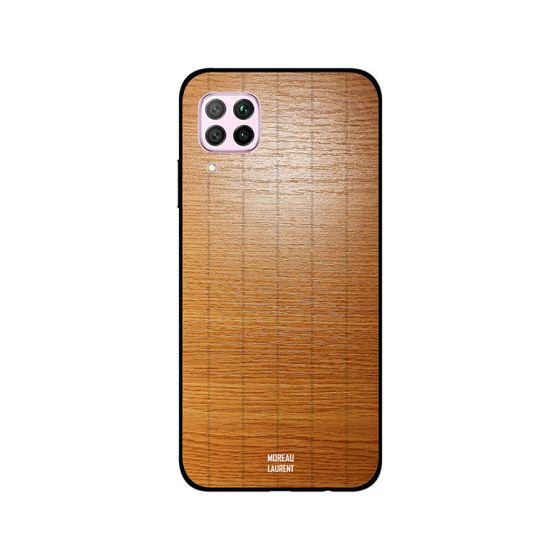 Moreau Laurent Lighten Plywood Pattern Printed Back Cover for Huawei Nova 7i