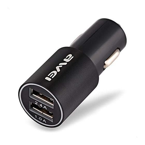 AUKEY CC-T13 18W Car Charger with 1 meter Micro-USB Cable - Black