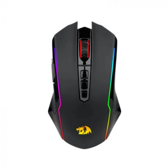 Redragon Wired and Wireless Gaming Mouse, 10000 DPI, Black - M914
