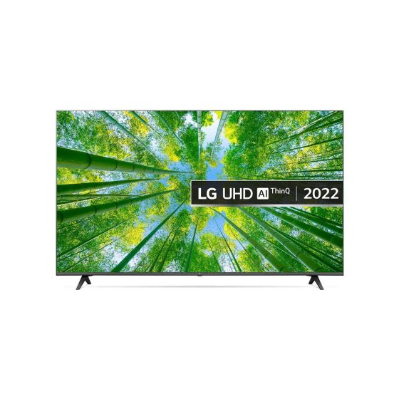 LG 65 Inch 4K UHD Smart LED TV with Built-in Receiver - 65UQ80006LD