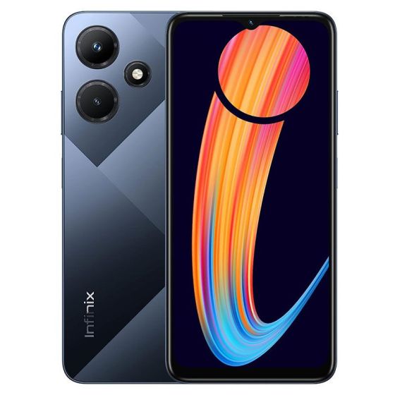Infinix Hot 30i Dual SIM, 128GB, 8GB RAM, 4G LTE - Mirror Black