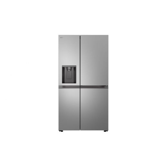 ثلاجة ال جي نوفروست، 643 لتر، فضي - GC-J257BLJW