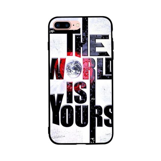 The World Is Yours Printed Back Cover for Apple iPhone 7 Plus