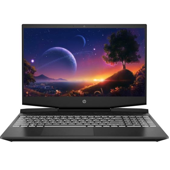 HP Pavilion 15-dk2041ne Gaming Laptop, 15.6 Inch, Intel Core i5-11300H, 1TB HDD and 256GB SSD, 8GB RAM, Nvidia GeForce RTX 3050 4GB, FreeDos - Black