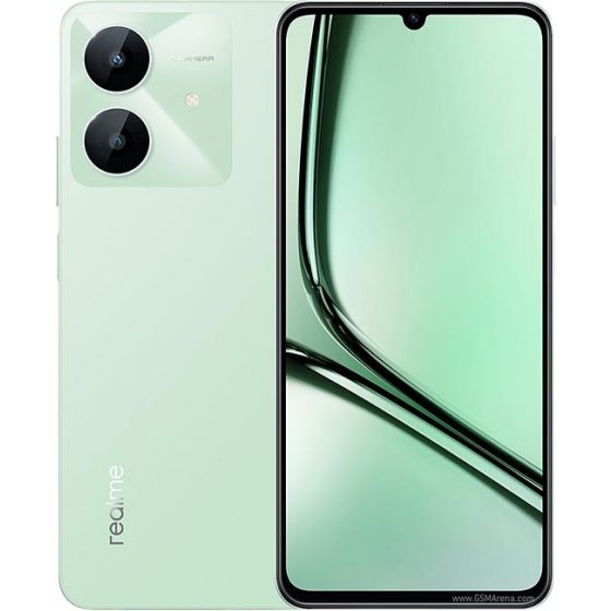 ريلمي نوت 60x، سعة 128 جيجا، 4 جيجا رام، شبكة 4G، شريحتين اتصال - اخضر ويلدرنيس