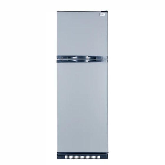 Passap Defrost Top Freezer Refrigerator, 340 Liters, Silver - FG390L