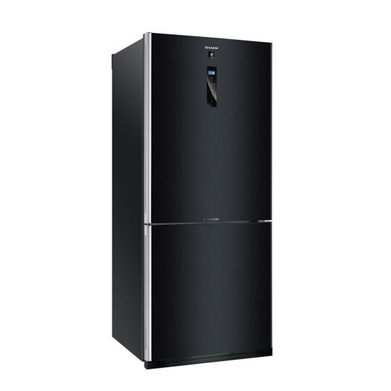 Sharp No-Frost Digital Refrigerator, 448 Liter, Inverter, Black-  SJ-PV60K-BK