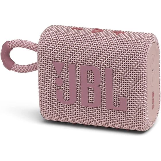 JBL Go 3 Bluetooth Speaker - Pink
