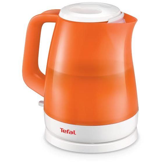 Tefal Delphini Kettle, 2400 Watt, 1.5 Liter, Orange - KO151026
