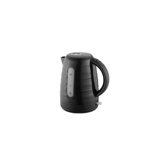 Home Electric Kettle, 1.7 Liters, 1850 Watt - Black