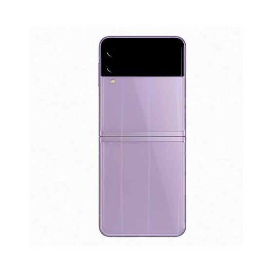 Armor Full Protection Back Shiny Screen with Colors Effect for Samsung Galaxy Z Flip 3 - Transparent